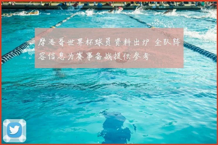 摩洛哥世界杯球员资料出炉 全队阵容信息为赛事备战提供参考