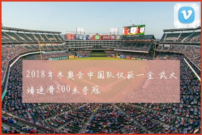 2018年冬奥会中国队仅获一金 武大靖速滑500米夺冠